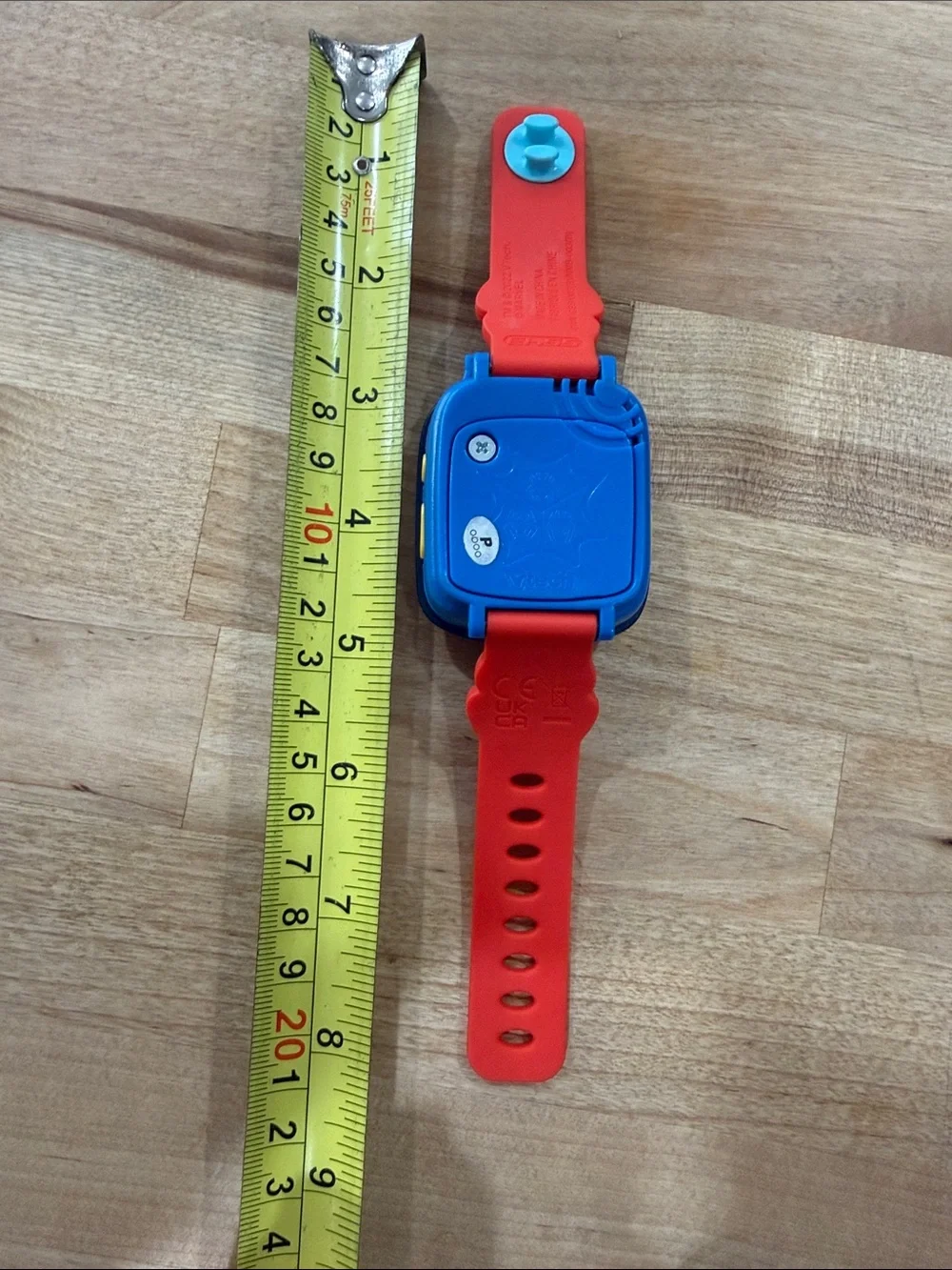 Spiderman Kids Flip-Cover VTech Digital Watch - Red and Blue
